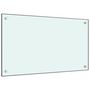 Voir la diapositive 4 : VIDAXL Dosserets de cuisine 2 pcs blanc 70x50 cm verre trempé