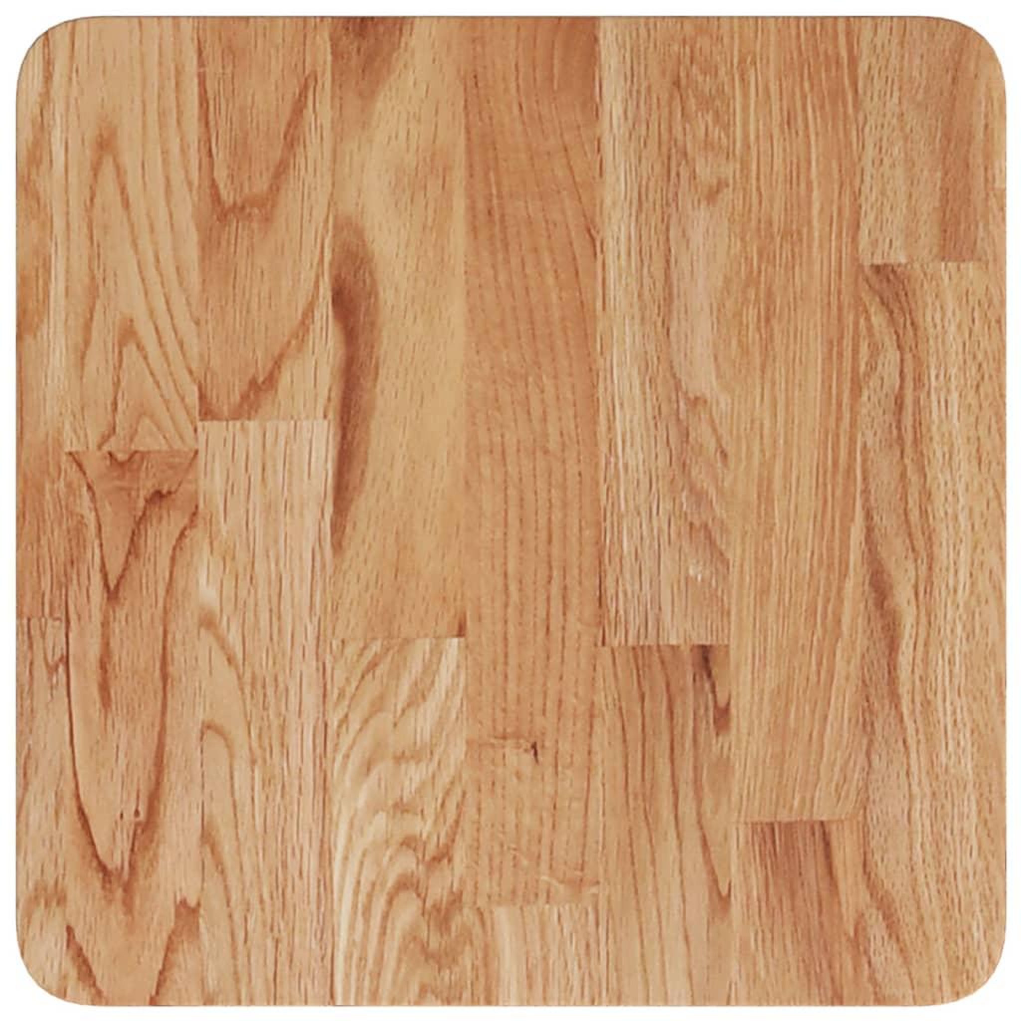 Voir la diapositive 2 : VIDAXL Dessus de table carre Marron clair40x40x1,5cm Bois chene traite