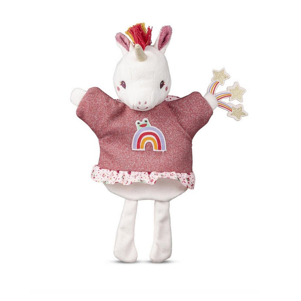 LILLIPUTIENS Marionnette à main Lena la licorne