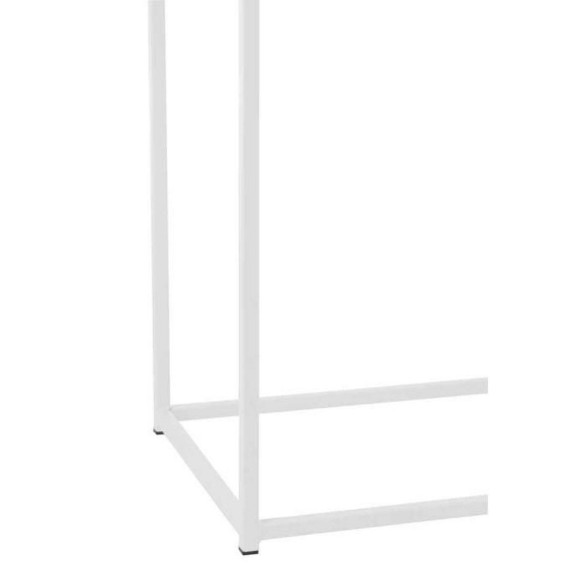 Paris Prix Console Design  Miraza  100cm Naturel & Blanc
