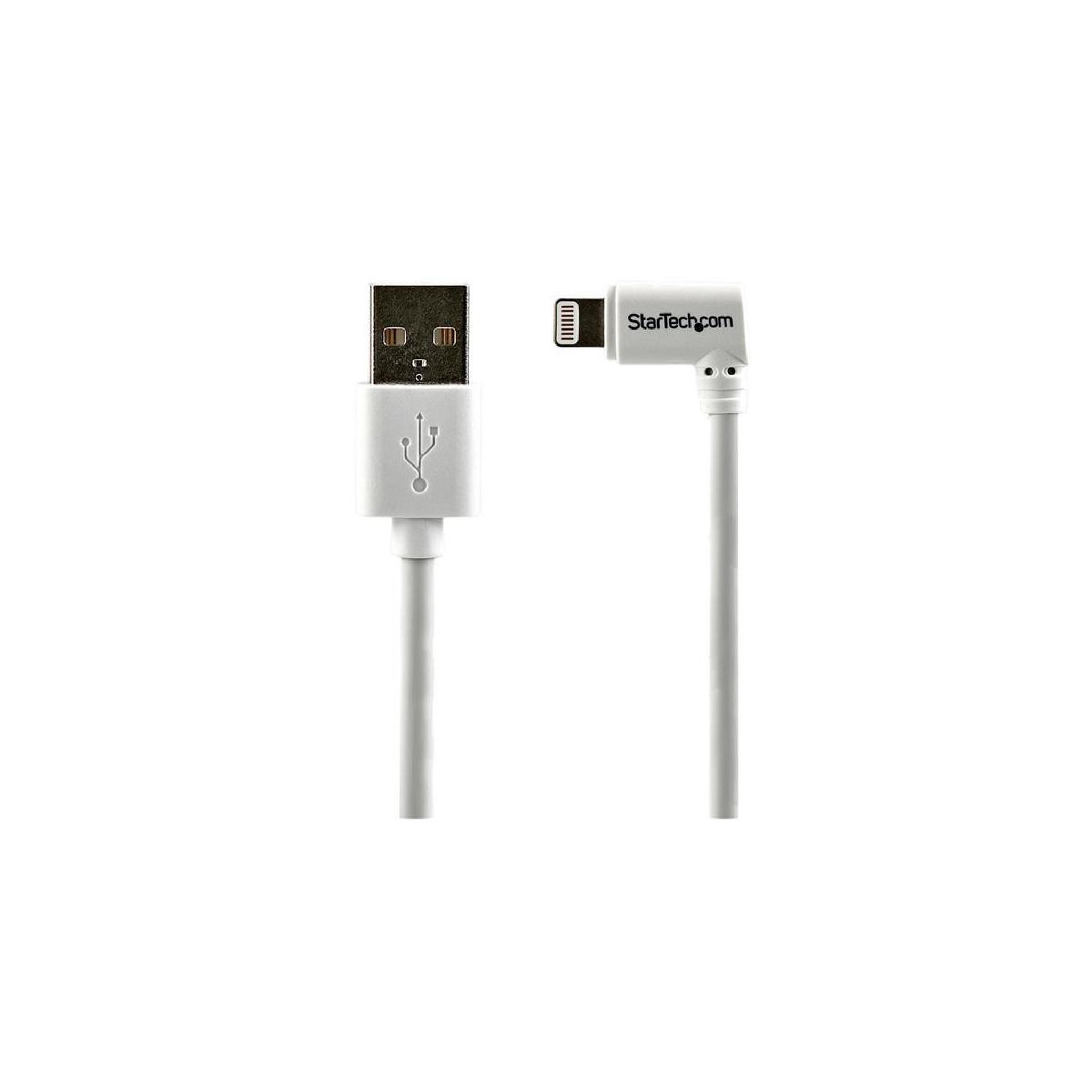 Startech StarTech.com Câble Lightning coudé vers USB de 2 m - Blanc