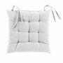 Voir la diapositive 2 : Paris Prix Coussin de Chaise  Mistral  40x40cm Blanc