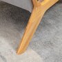 Voir la diapositive 6 : HOMCOM Fauteuil lounge - 3 coussins inclus - assise profonde - accoudoirs - structure bois hévéa - aspect velours gris
