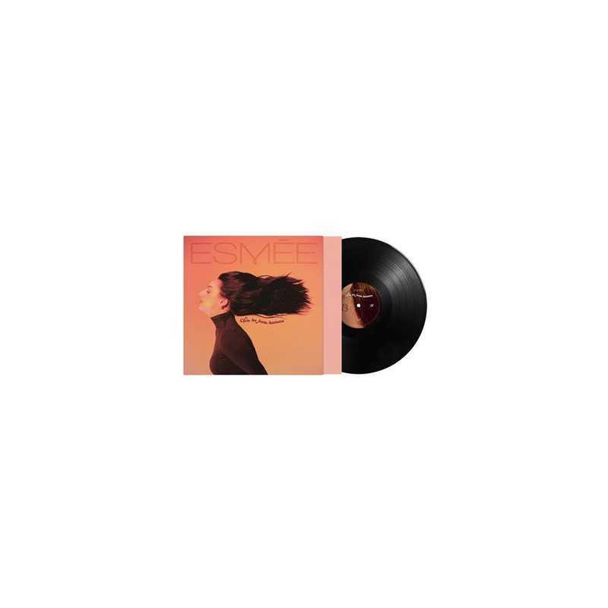 Vinyl record esmée « vers les jours heureux » noir 1lp