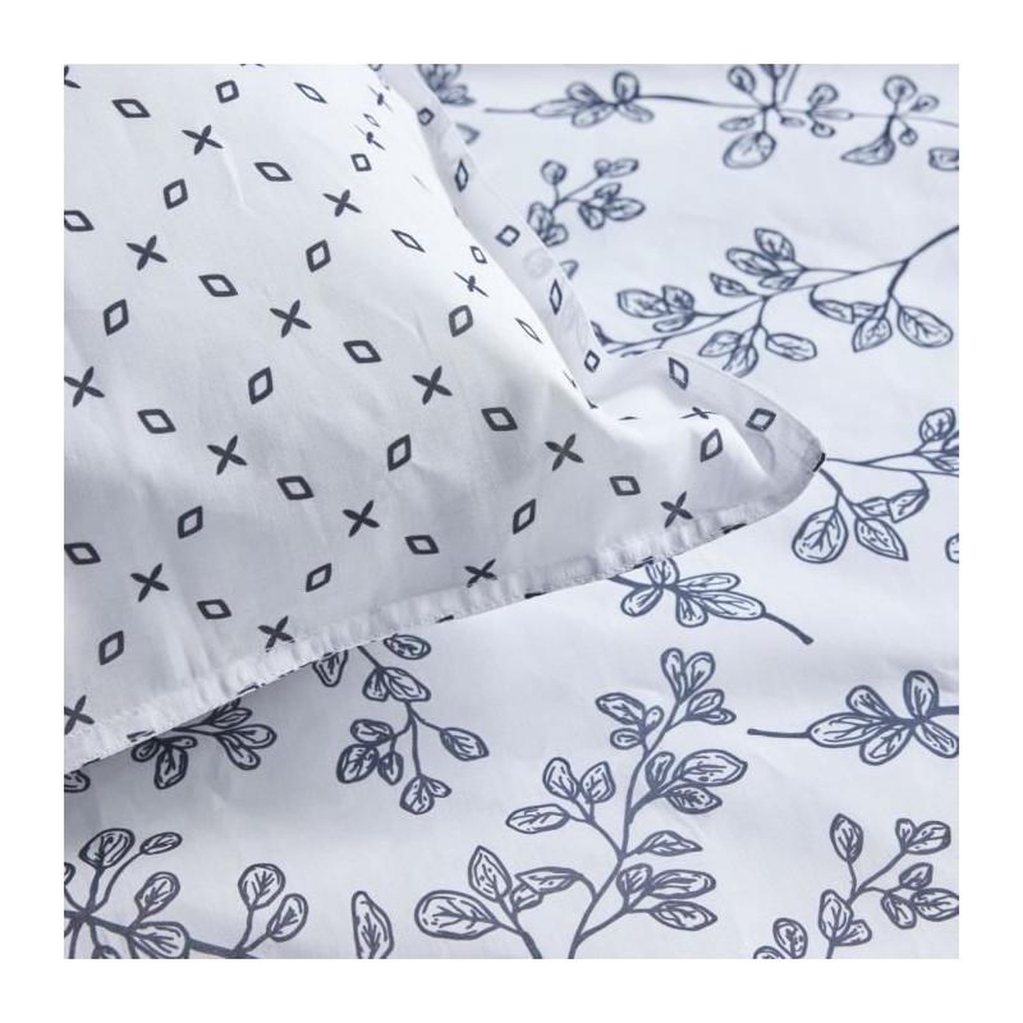 Voir la diapositive 2 : Today Parure de lit 2 personnes - TODAY - Sunshine 16.1 - 220 x 240 cm - 100% Coton imprimé