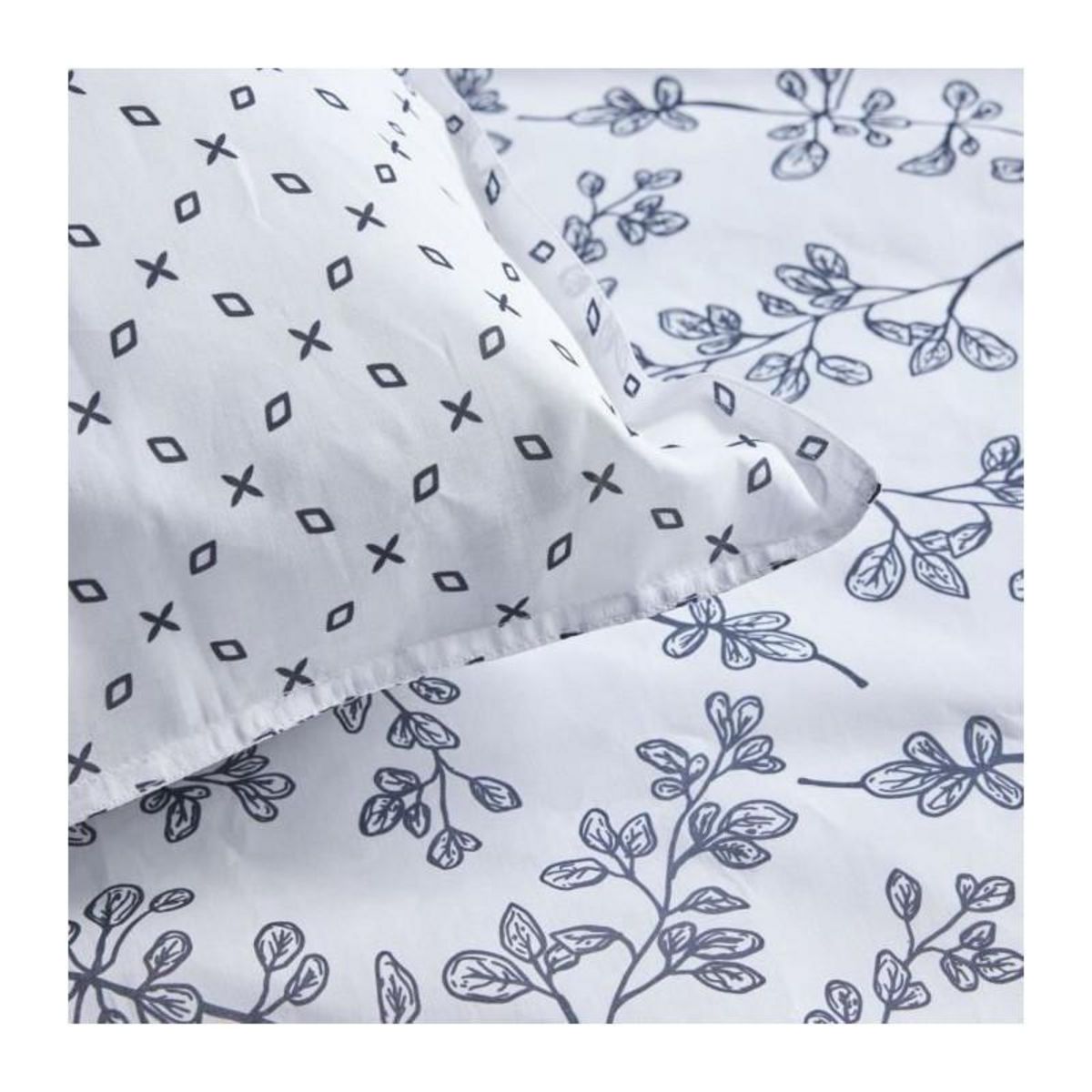 Today Parure de lit 2 personnes - TODAY - Sunshine 16.1 - 220 x 240 cm - 100% Coton imprimé