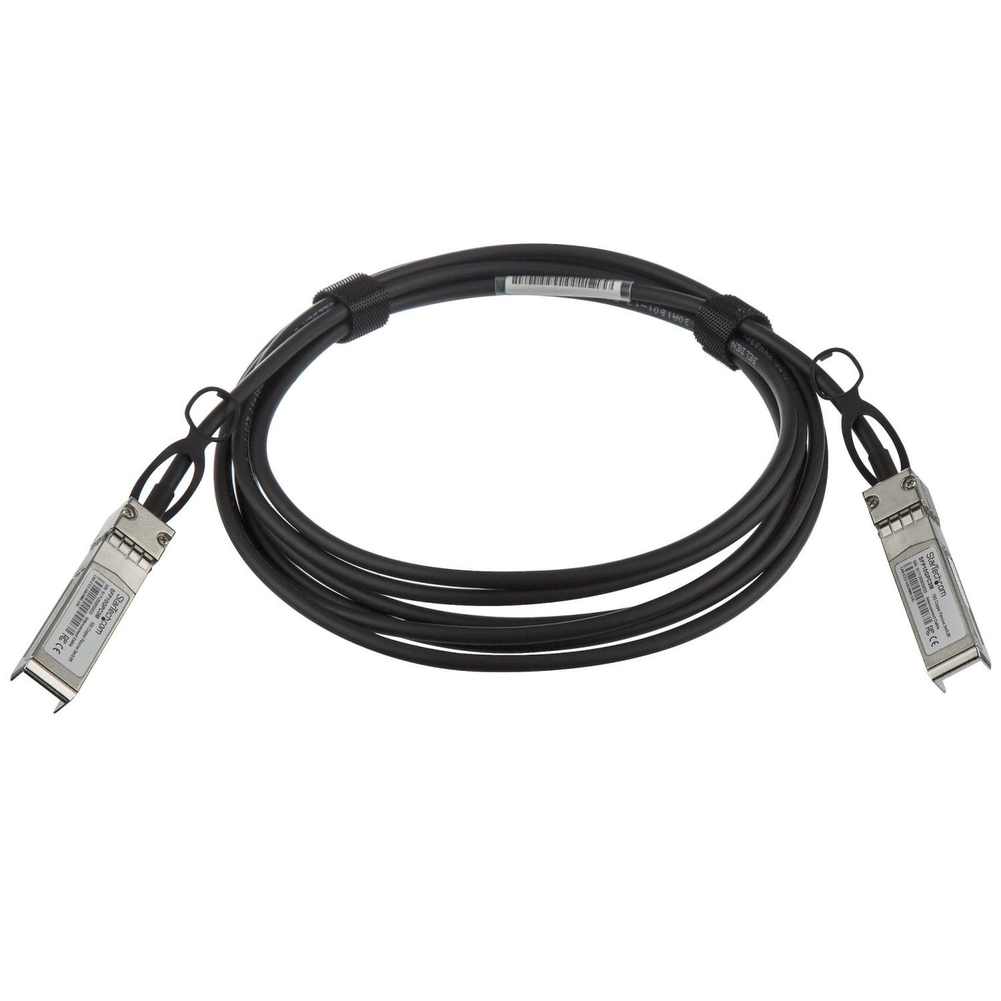 Voir la diapositive 3 : Startech Câble réseau StarTech 3m SFP+ Direct Attach - 10 Gb SFP+