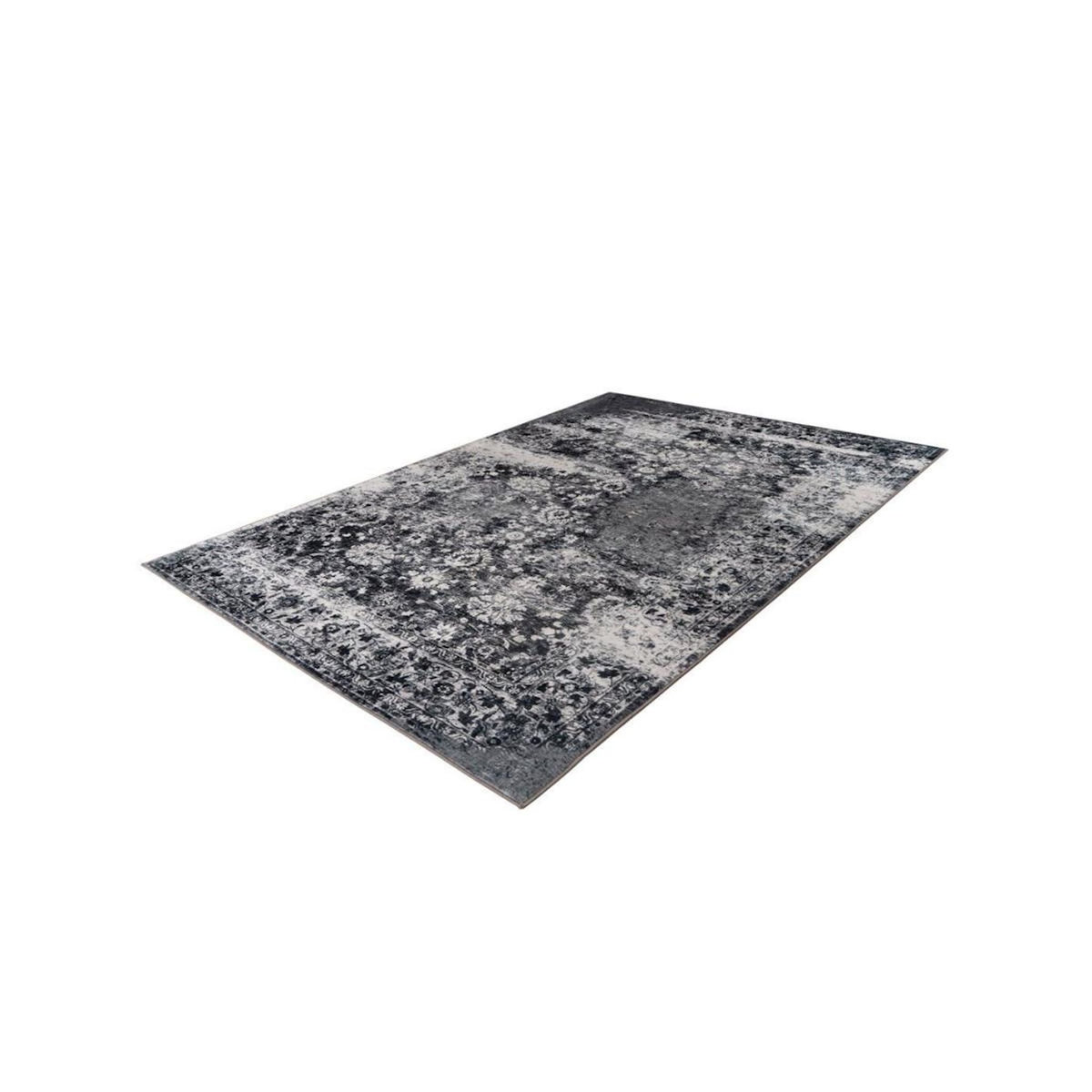 Paris Prix Tapis Tissé Vintage à Poils Plats  Saphira  Gris