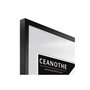 Voir la diapositive 4 : CEANOTHE Cadre Ceanothe CADRE 50X70 OUV 40X50 MILAN NOIR