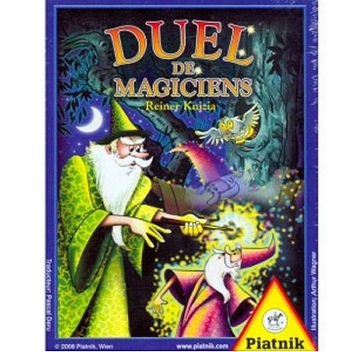 Piatnik Jeu de cartes Duel des magiciens