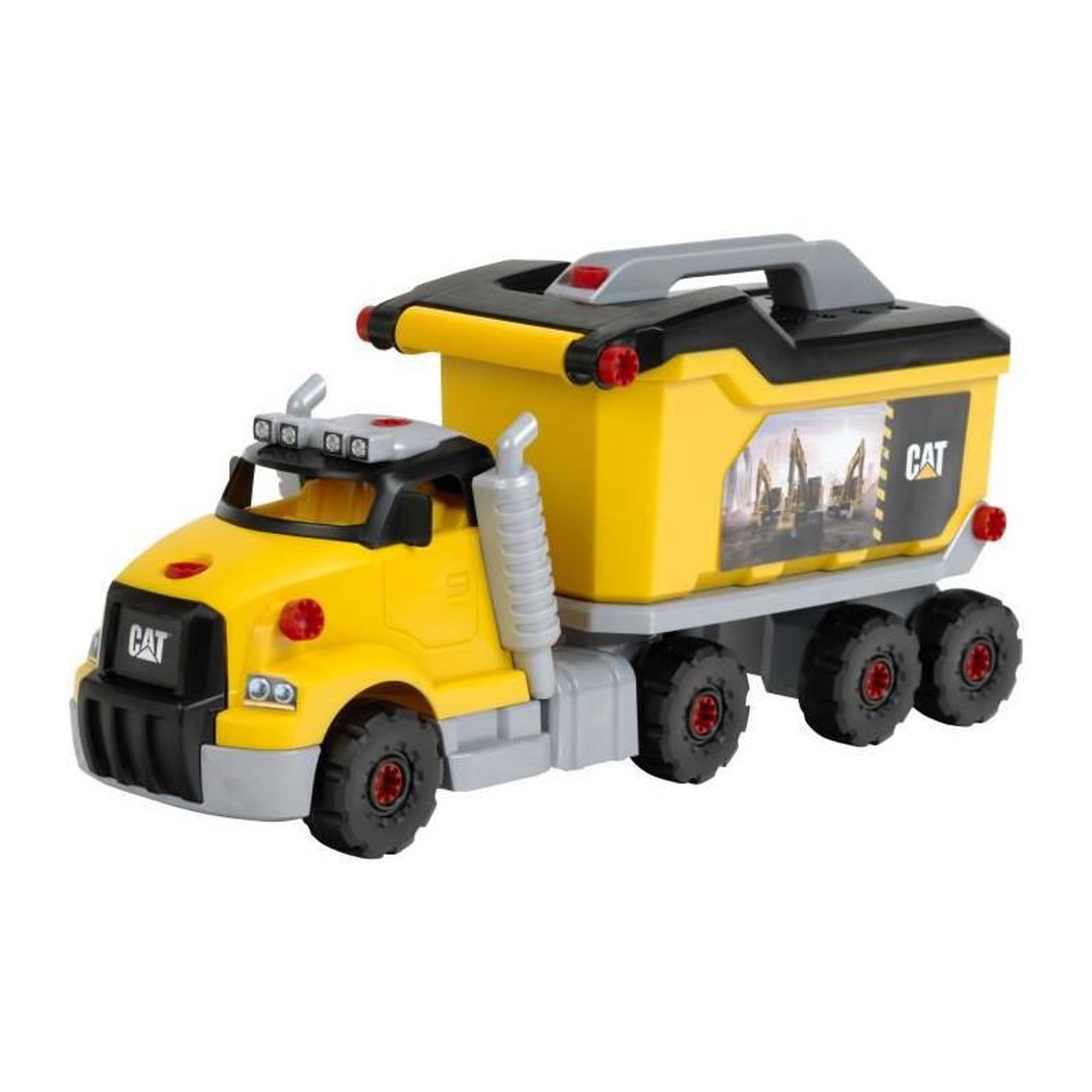 Voir la diapositive 4 : Klein Camion a monter 4 en 1 Caterpillar - KLEIN - 3252