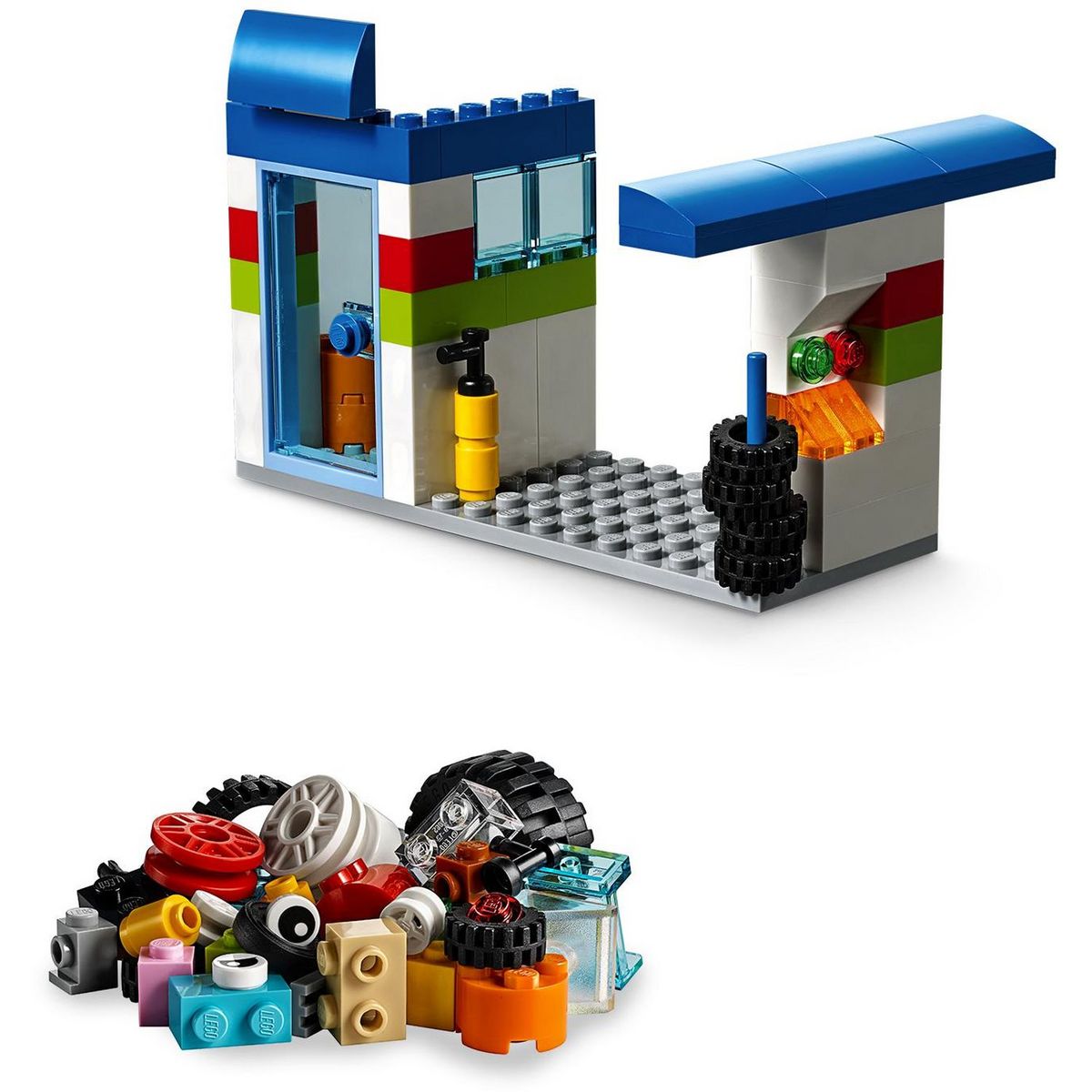 LEGO Classic 10715 - La boîte de briques et de roues 