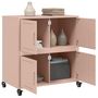 Voir la diapositive 5 : VIDAXL Buffet rose 68x39x72 cm acier