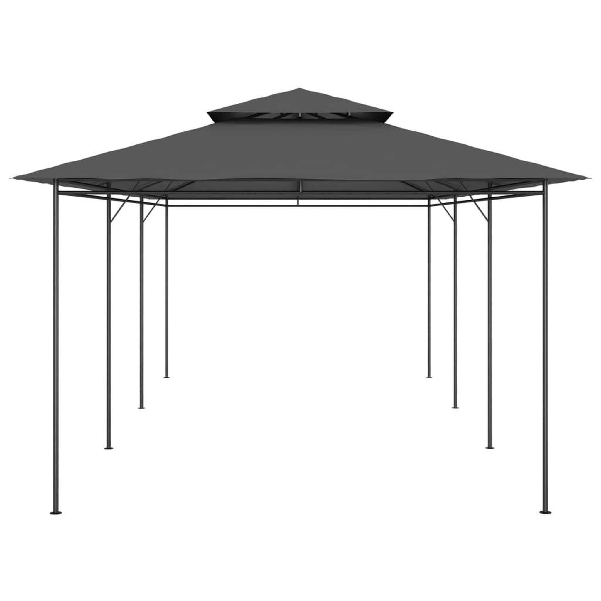 Voir la diapositive 3 : VIDAXL Belvedere 600x298x270 cm Anthracite