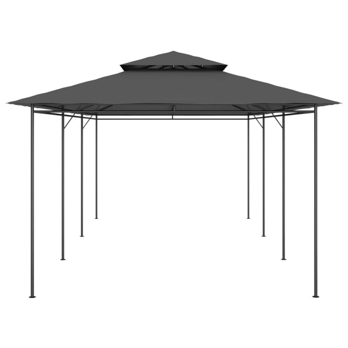 VIDAXL Belvedere 600x298x270 cm Anthracite
