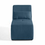 Voir la diapositive 1 : LISA DESIGN Onyx - fauteuil sans accoudoirs - en velours côtelé