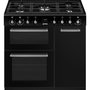Voir la diapositive 1 : SMEG Piano de cuisson gaz CX93GMBL