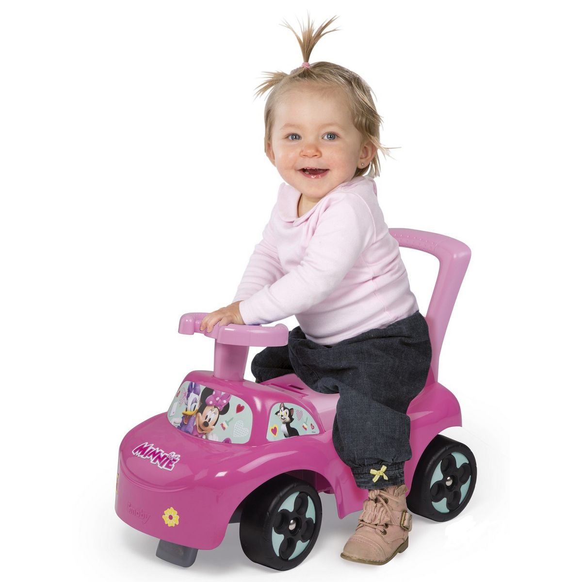 SMOBY Minnie Porteur Auto Disney Baby