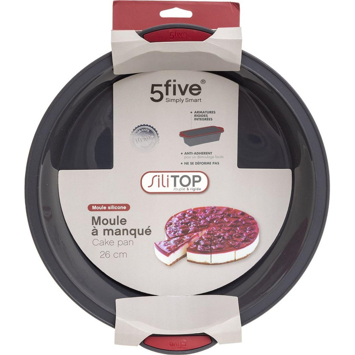 Moule à manqué en silicone 26 cm