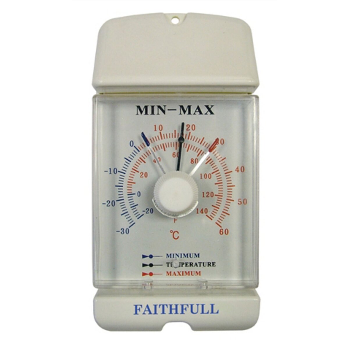 Thermomètre mini-maxi extérieur sans mercure