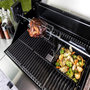 Voir la diapositive 6 : CHAR BROIL Tourne broche barbecue Inox avec boitier noir