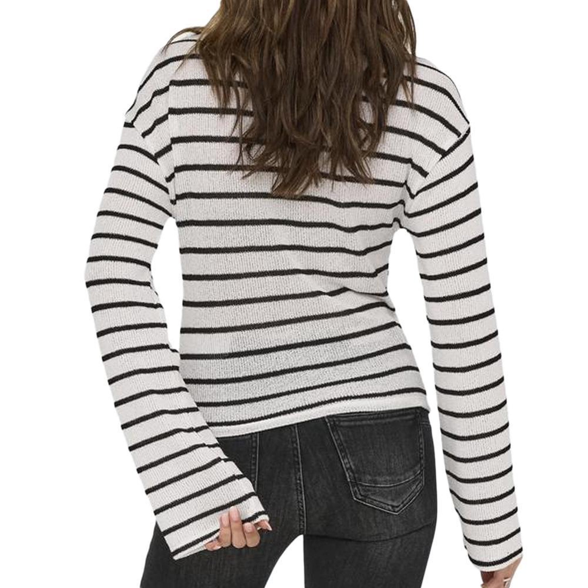 Voir la diapositive 2 : Only Pull à Rayures Femme Only Spezia
