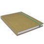 Voir la diapositive 2 : Toga Cahier A5 kraft pour bullet journal - 192 pages