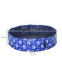 Voir la diapositive 3 : PAWHUT Piscine pour chien bassin PVC pliable anti-glissant facile à nettoyer Ø 1,4 m hauteur 30 cm motifs os pattes bleu