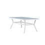 Voir la diapositive 6 : Paris Prix Table de Jardin  Virya  200cm Blanc & Gris