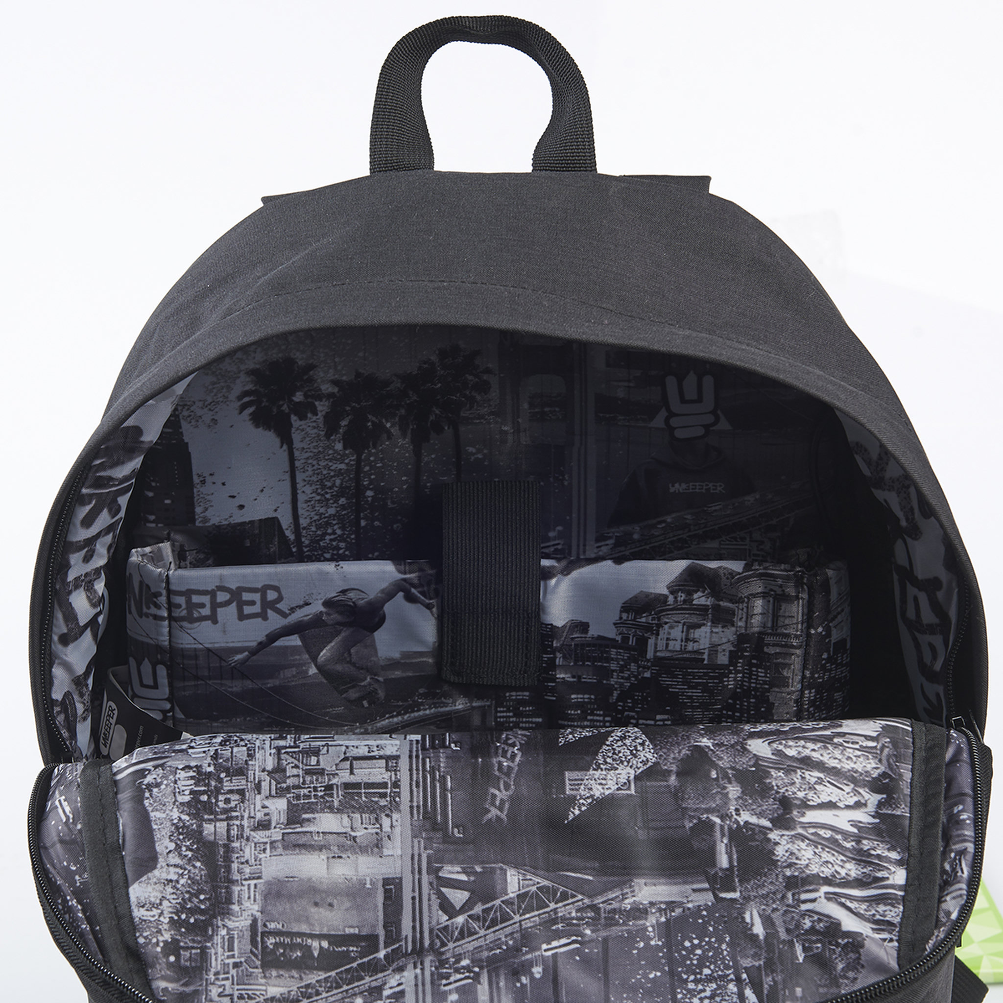 Voir la diapositive 8 : UNKEEPER Sac à dos Sport 1 compartiment noir SURF