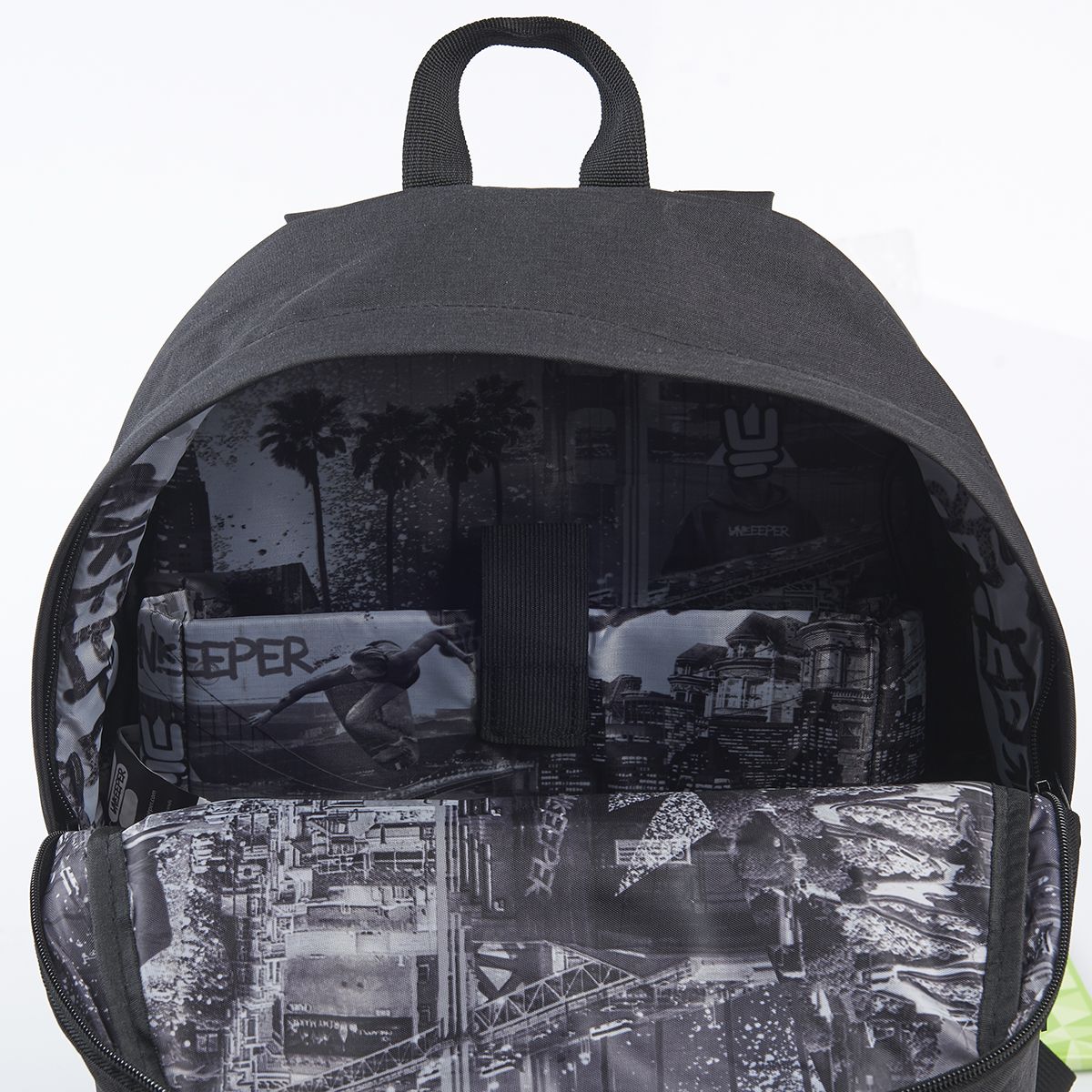 UNKEEPER Sac à dos Sport 1 compartiment noir SURF