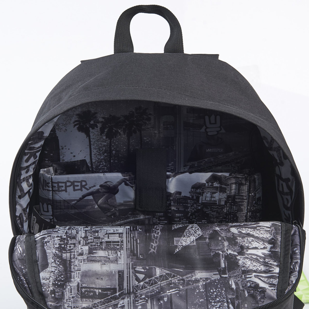 UNKEEPER Sac à dos Sport 1 compartiment noir SURF