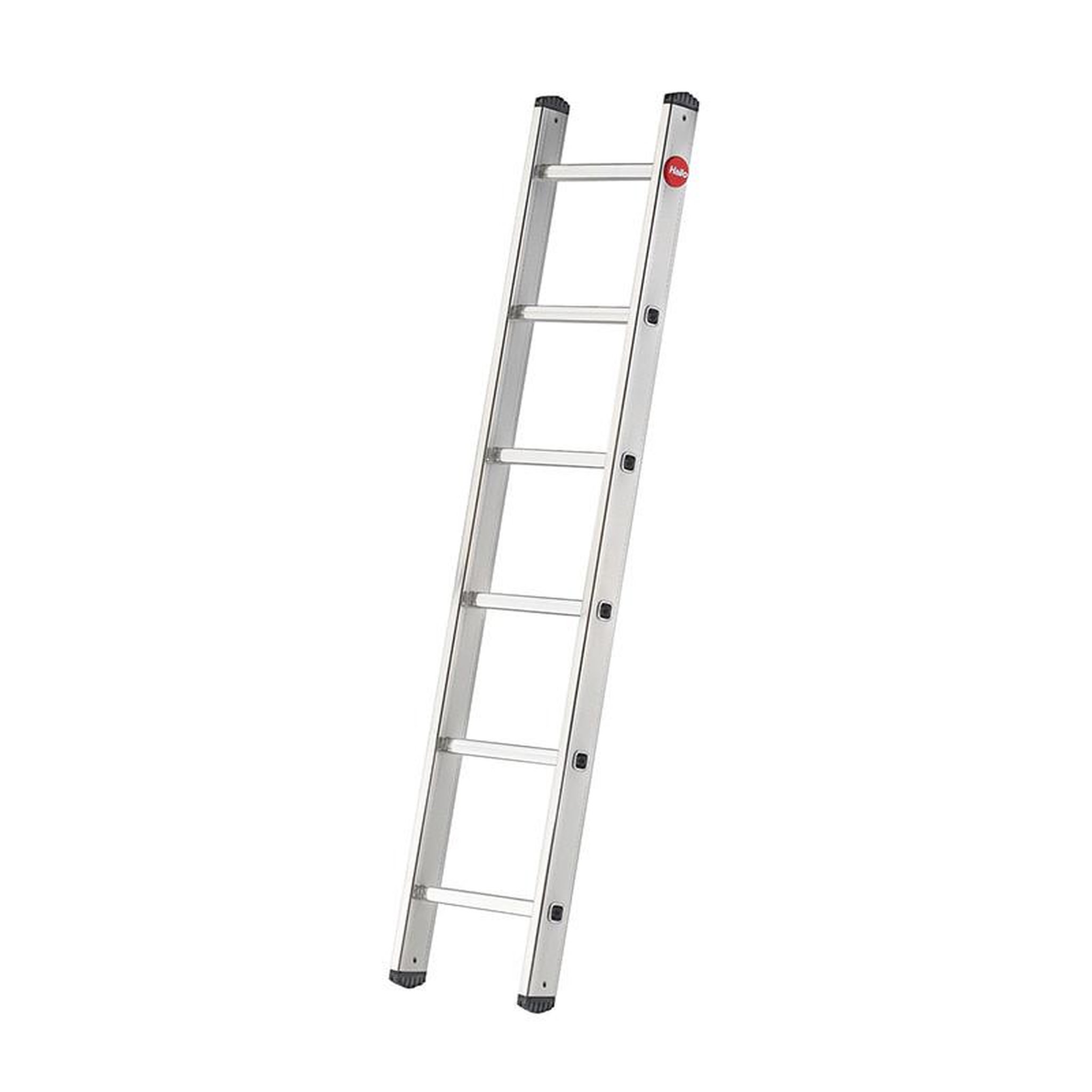 Voir la diapositive 3 : HAILO Echelle simple 6 échelons 1,7m/2,7m en alu professionnelle Hailo ProfiStep Uno