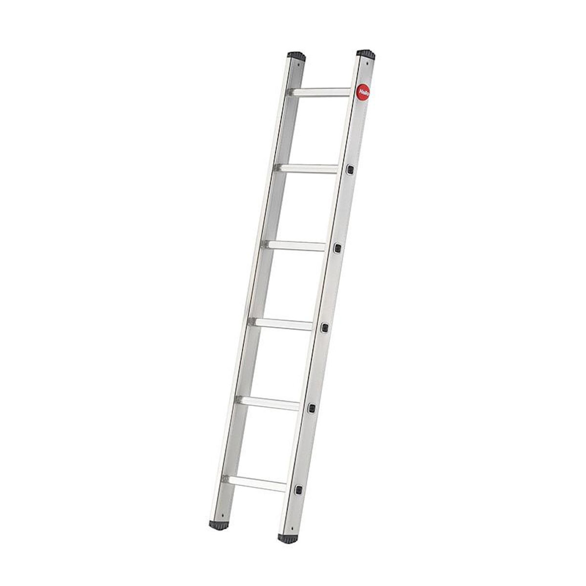 HAILO Echelle simple 6 échelons 1,7m/2,7m en alu professionnelle Hailo ProfiStep Uno
