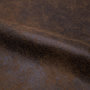 Voir la diapositive 3 : MAISON PAVANE Lot de 2 chaises en microfibre marron effet vieilli-Malrik