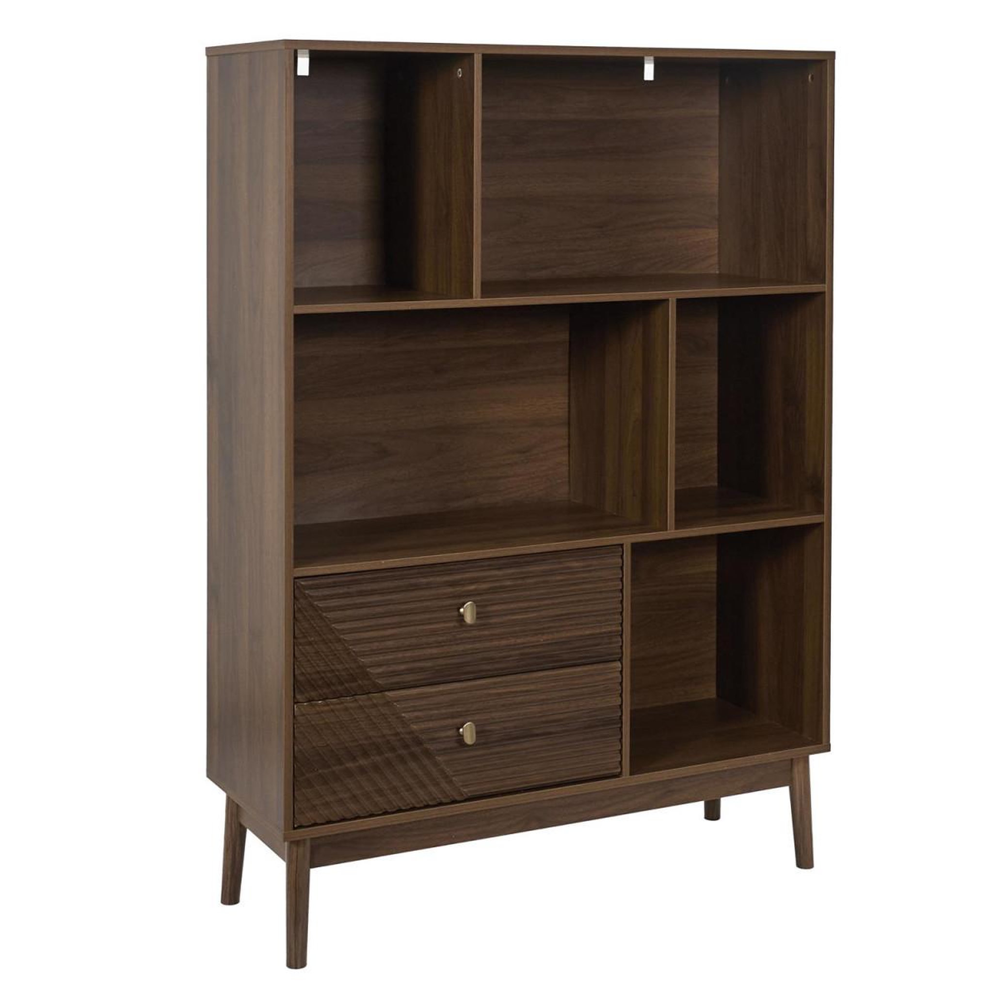 The Home Deco Factory Bibliothèque design  tiffany  140cm marron