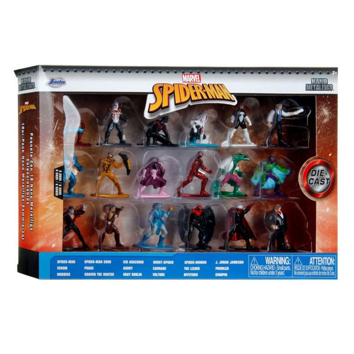 JADA TOYS Figurines d'action Jada-Toys Nano Metalfigs métal