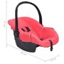 Voir la diapositive 6 : VIDAXL Siege d'auto pour bebe Rouge 42x65x57 cm