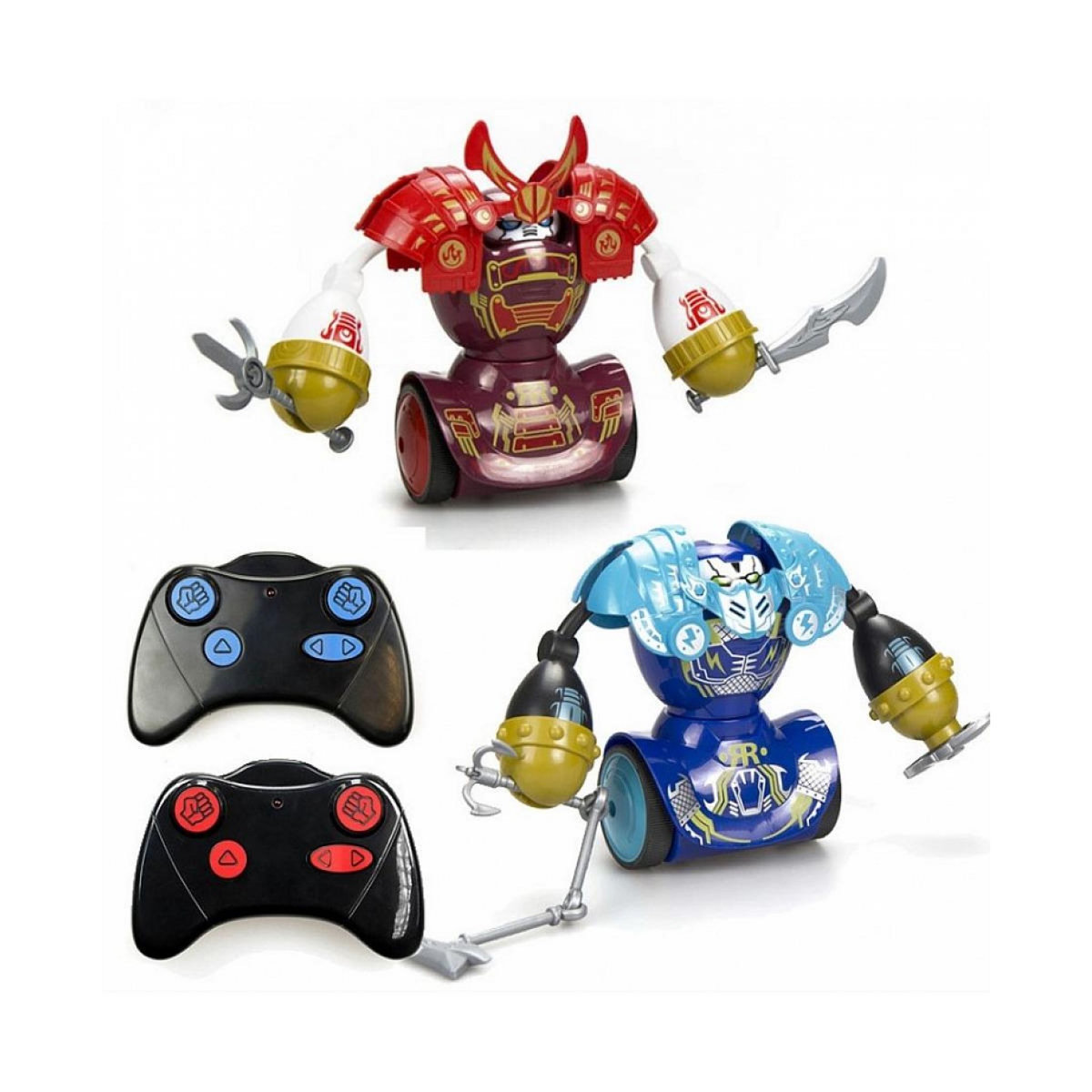 SILVERLIT Robot Kombat Samourai Bi Pack