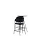 Voir la diapositive 4 : Paris Prix Ensemble Table de Bar & 2 Chaises  Bistro & Lui  105cm Noir