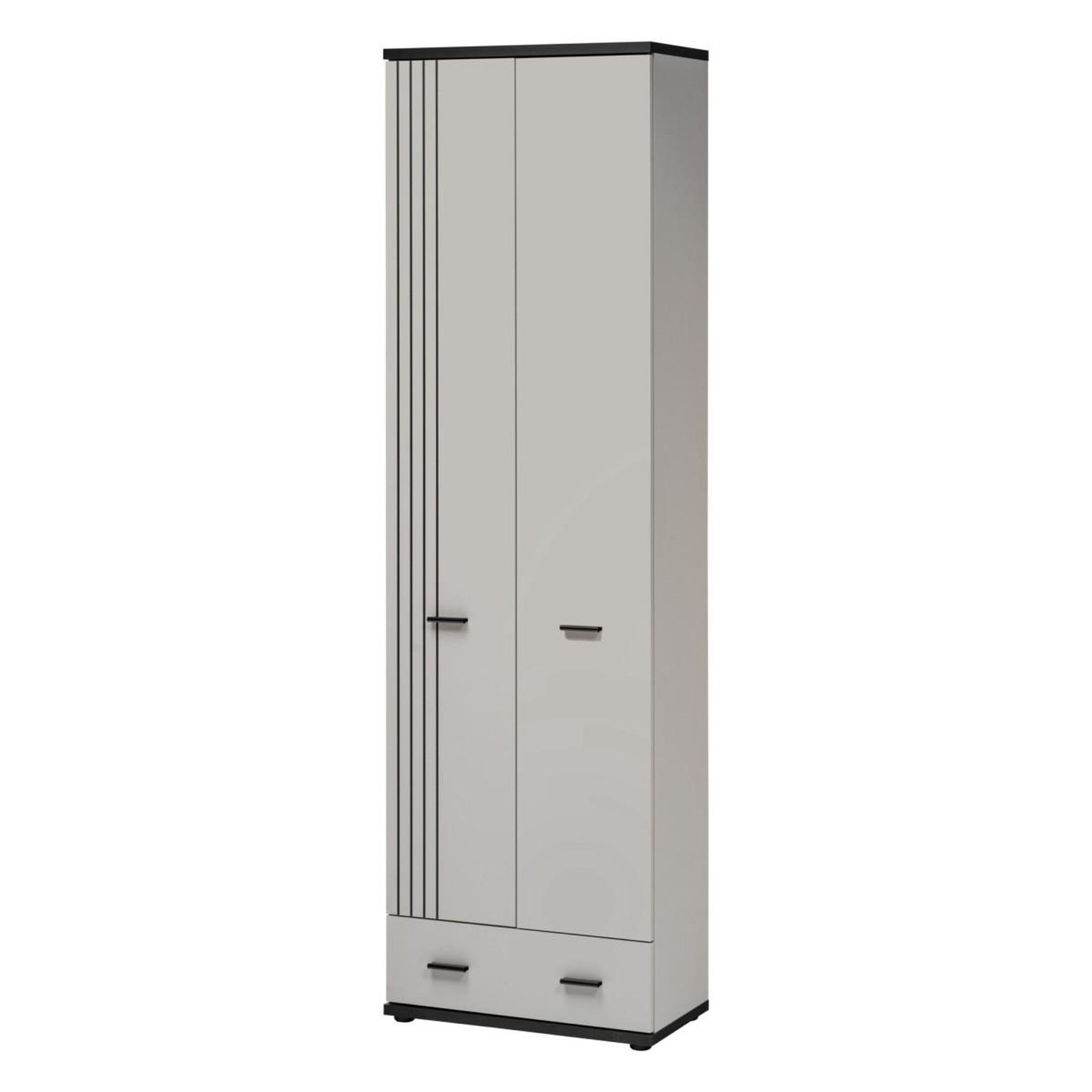 Voir la diapositive 2 : Paris Prix Ensemble vestiaire 5p  hugo  180cm gris & noir