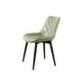 Voir la diapositive 2 : Paris Prix Lot de 2 Chaises Design  Cecil  81cm Vert Clair