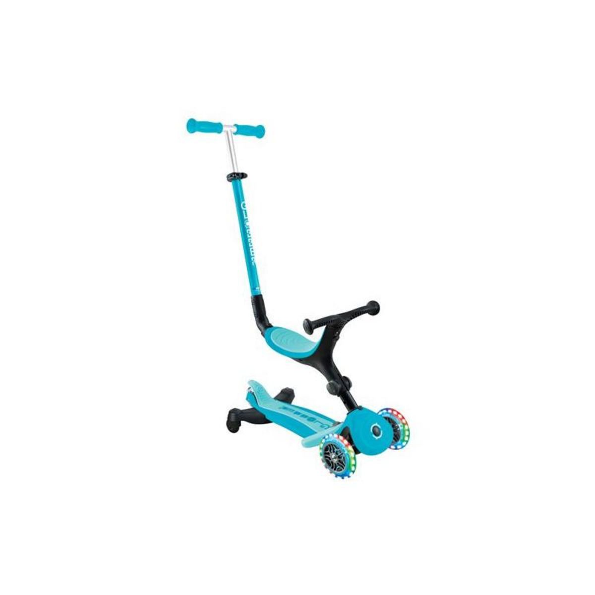 Globber Trottinette enfant Globber Evolutif Tout en 1 3 roues Bleu aqua