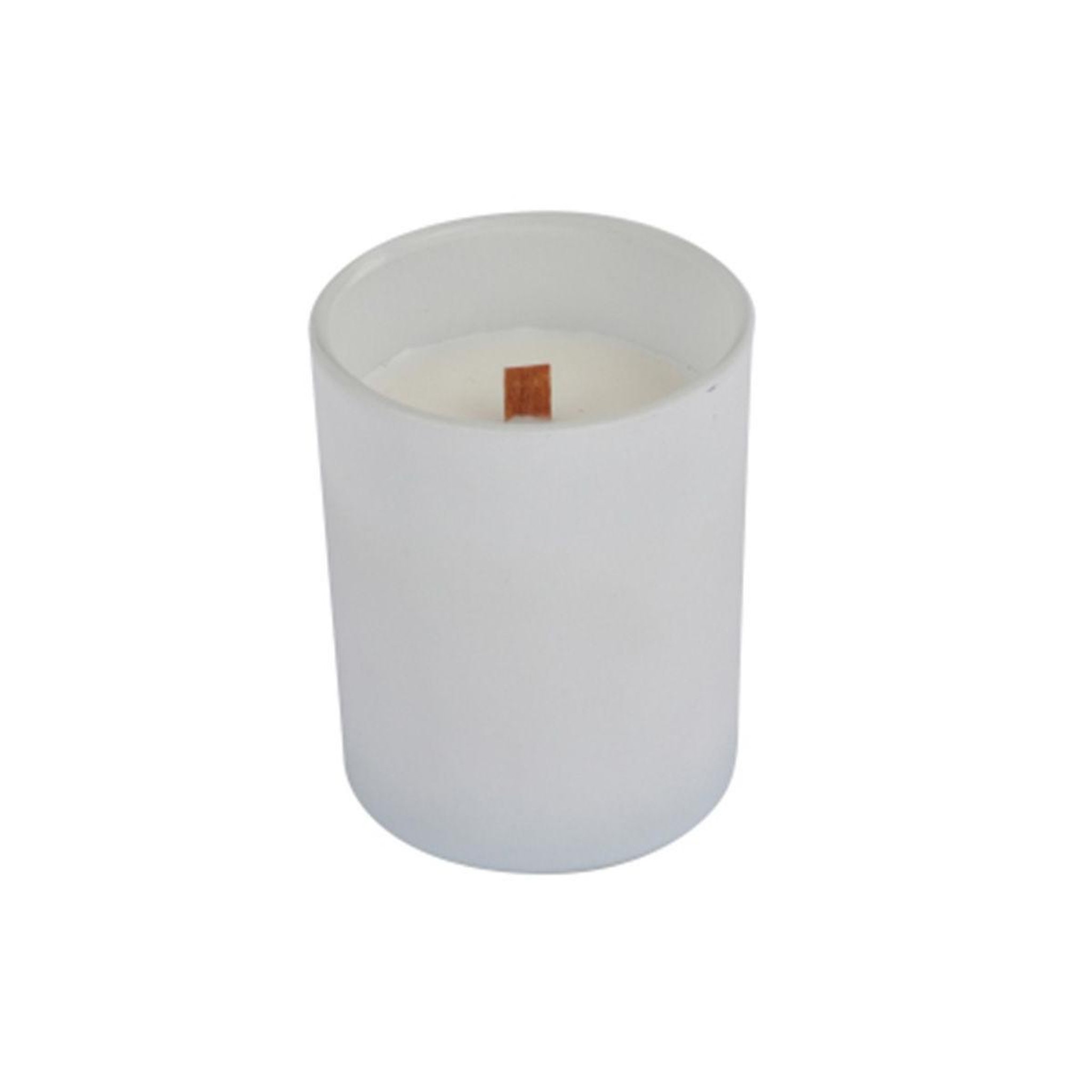 Douceur d'Intérieur Bougie parfumée 1 mèche  opium  9cm blanc