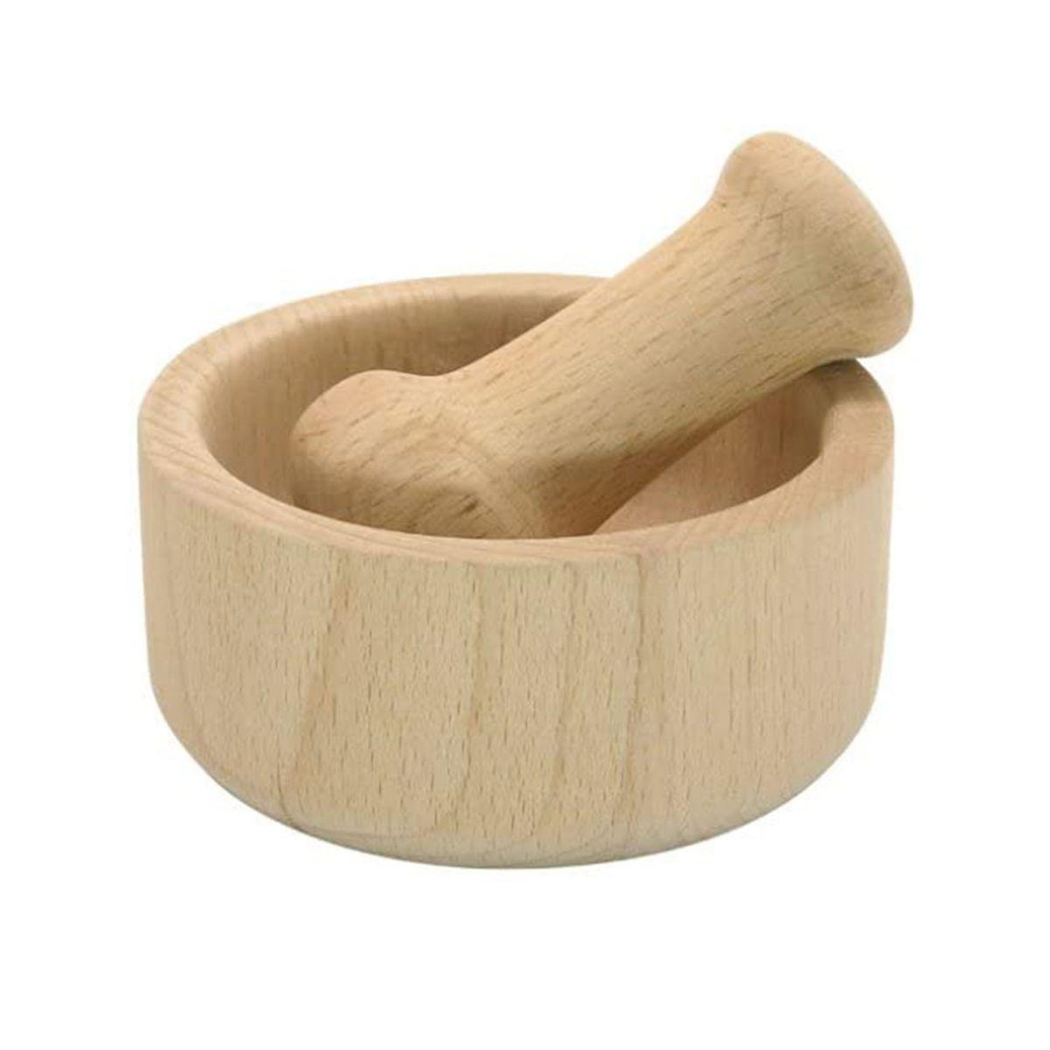 Fackelmann Mortier et pilon de cuisine en bois fackelmann wood edition