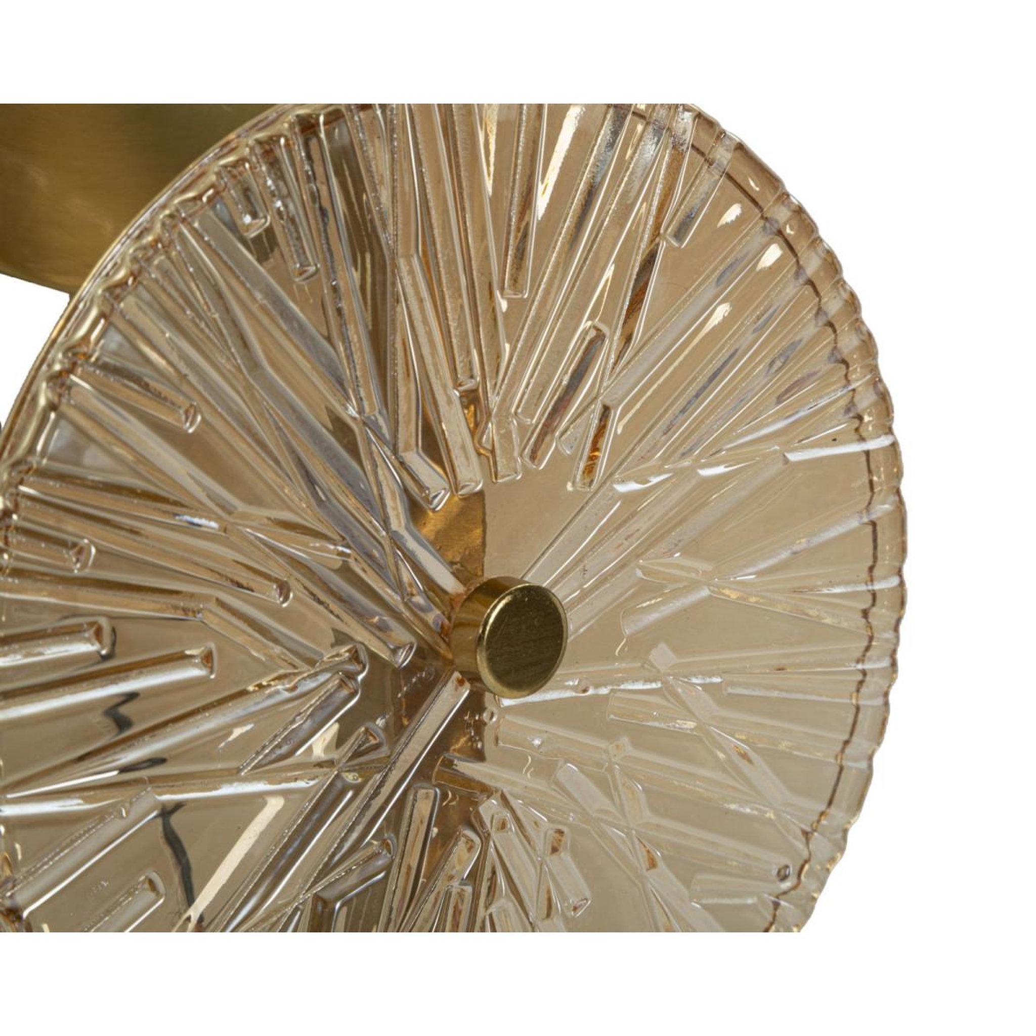 Voir la diapositive 4 : Paris Prix Applique murale en verre  sunrise  41cm or