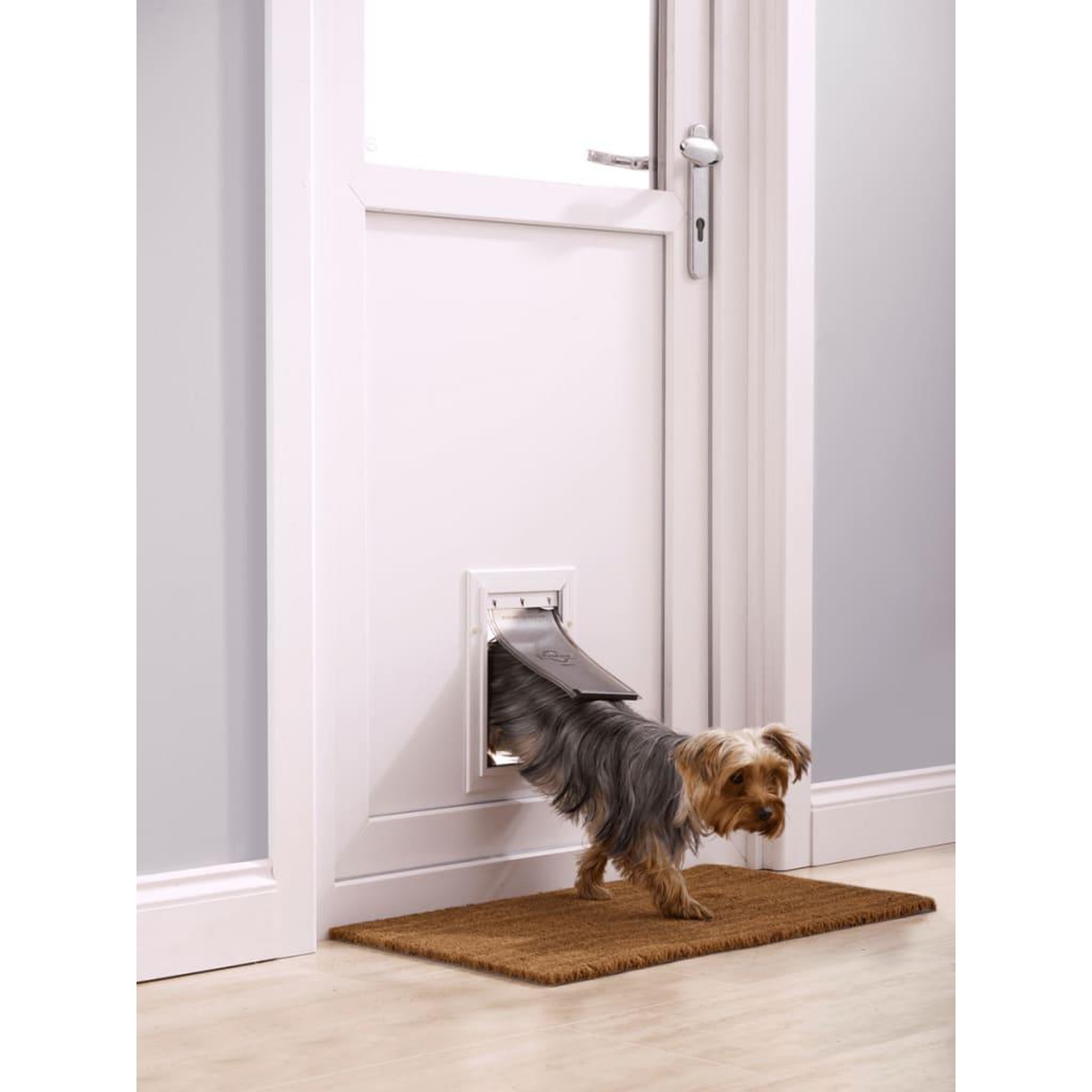 Voir la diapositive 2 : PETSAFE PetSafe Chatiere pour animaux de compagnie 600 Aluminium <7 kg 5013