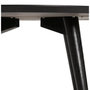 Voir la diapositive 5 : Paris Prix Table de Repas  Lund  120cm Noir