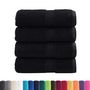 Voir la diapositive 2 : VIDAXL Serviettes d invité de qualité supérieure SOLUND 4 pcs noir