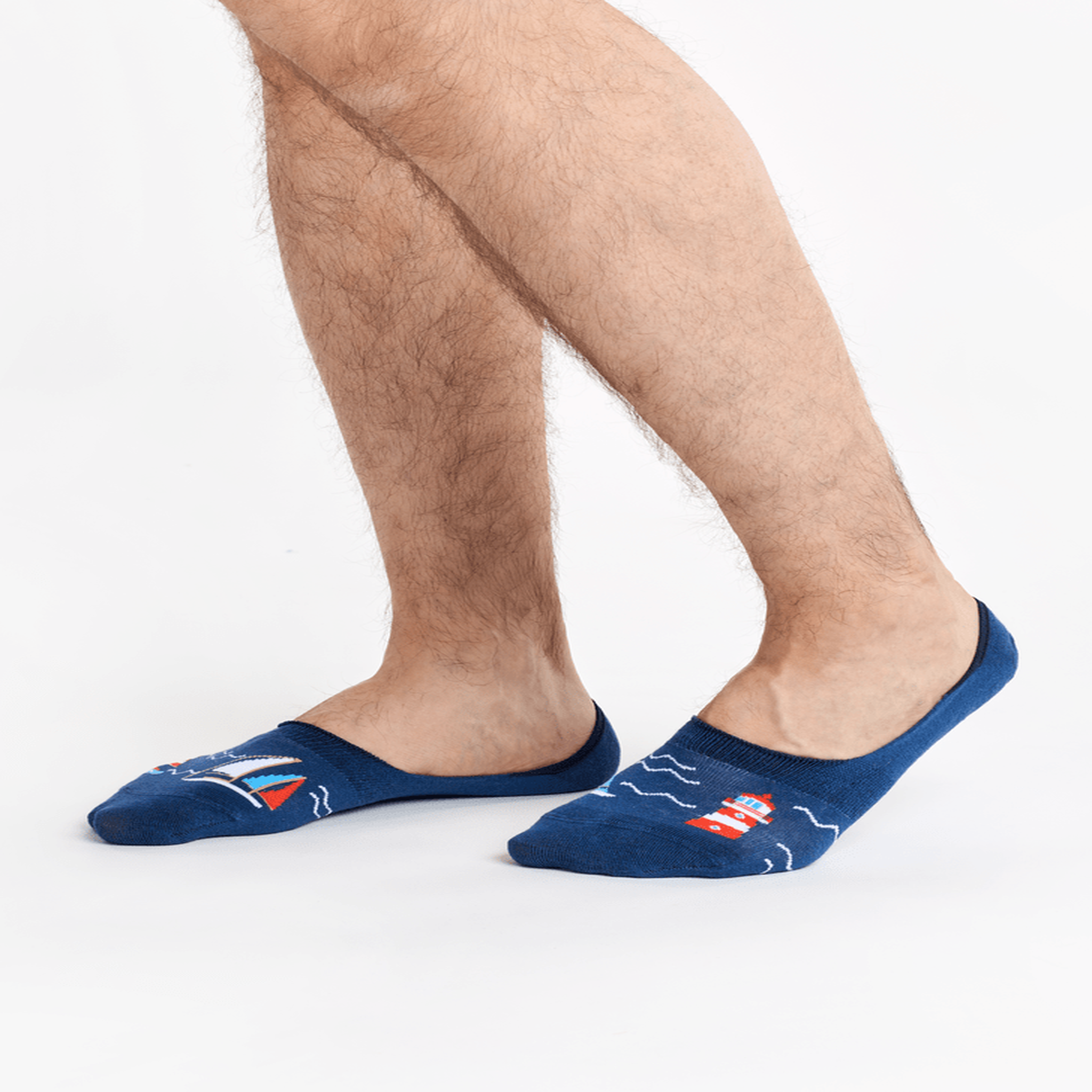 Voir la diapositive 2 : DEDOLES Protège-pieds phare et bateaux à voile